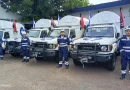vehículos de rescate, Cruz Blanca, entrega, recibe Gobierno Sandinista, Nicaragua,