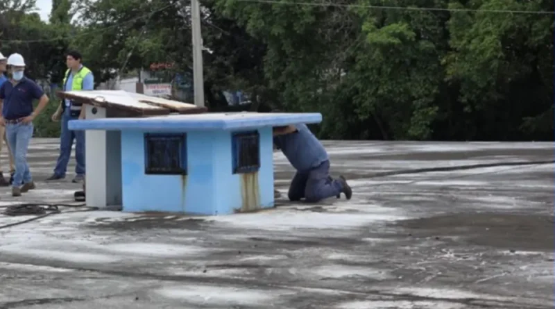 Managua, ENACAL, rehabilitación, tanque, tanques de almacenamiento, tanque de agua, agua potable,