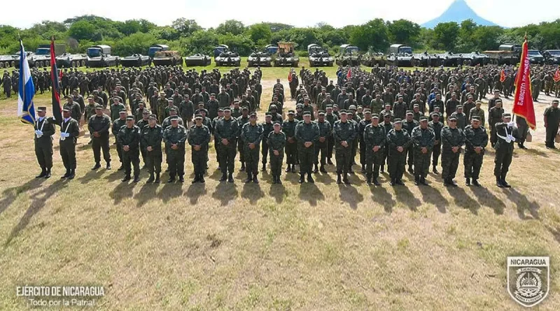 clausura, Ciclo de Preparación Combativa en Campaña, León, La Paz Centro, Ejército de Nicaragua,