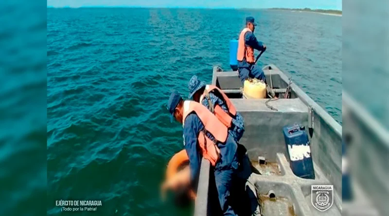 cuerpo sin vida, puerto corinto, playa de paso caballo, chinandega, menor de edad sin vida, nicaragua, fuerza naval, ejercito de nicaragua