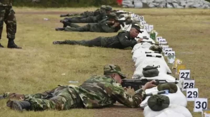 nicaragua, ejercito, tiro