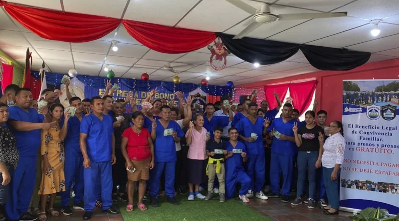 matagalpa. sistema penitenciario, bono presidencial,