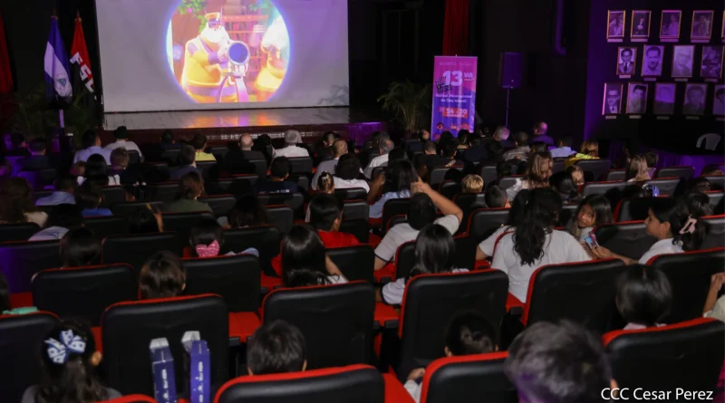 gobierno de nicaragua, cinemateca, cine infantil, festival, managua,