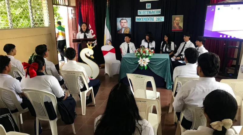 nicaragua, nueva segovia, ministerio de educación, estudiantes, ocotal, simposio,
