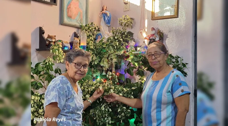 familia martinez, nicaragua, boaco, purisima, virgen maria, griteria
