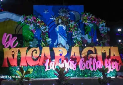 familia ibarra, familia bustos, altares de la purísima, rivas, san jorge, 7 de diciembre, nicaragua