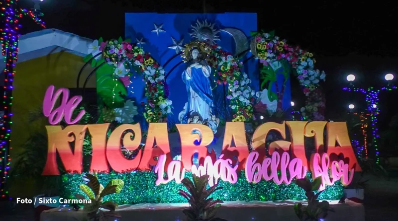 familia ibarra, familia bustos, altares de la purísima, rivas, san jorge, 7 de diciembre, nicaragua