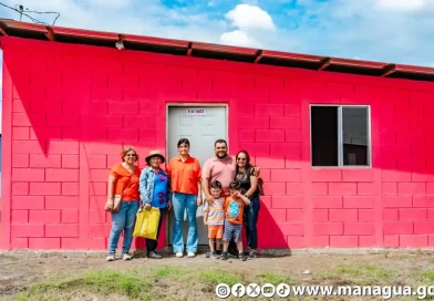 nicaragua, familia nicaraguenses, caminos del rio, nuevas viviendas