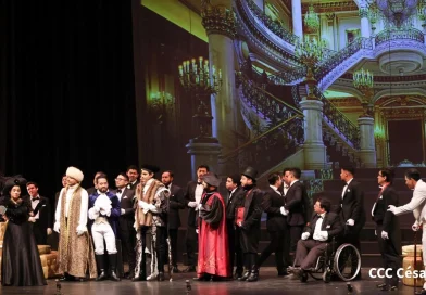 incanto, managua, temporada lírica, nicaragua, teatro nacional rubén, la viuda alegre, el fantasma de la ópera, bonda novich