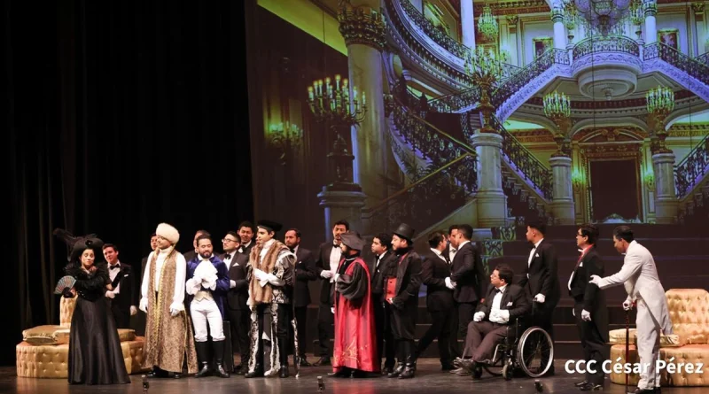 incanto, managua, temporada lírica, nicaragua, teatro nacional rubén, la viuda alegre, el fantasma de la ópera, bonda novich