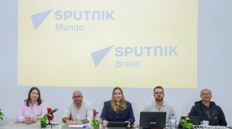 comunicadores sandinistas, nicaragua, sputnik, encuentro comunicacional