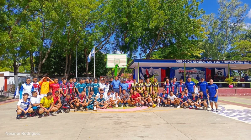 jornada deportiva, Sistema Penitenciario Nacional Jorge Navarro, formación y rehabilitación, cantata revolucionaria, cultura y convivencia, tratamiento educativo, tipitapa, nicaragua