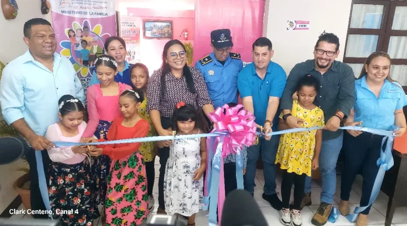 Managua, MIFAMILIa, nueva oficina, sede, vii distrito de Managua, protecci´pn de las familias, delegación,