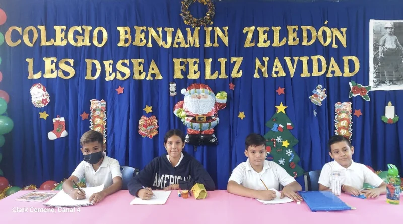 concurso navideño, colegio benjamin zeledon, mined, managua,