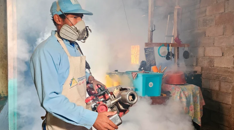 barrio costa rica, distrito iv, managua, minsa nicaragua, nicaragua, jornada de abatización, jornada de fumigación, brigadistas de salud de nicaragua