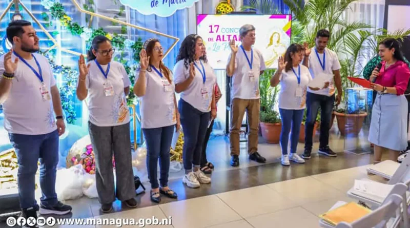 nicaragua, managua, alcaldía de managua, concurso, altares, virgen Maria, purísima