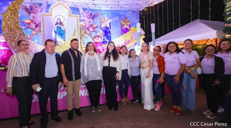 autoridades de nicaragua, más de 40 altares, avenida de bolivar a chavez, purisima, 27 de noviembre de 2026