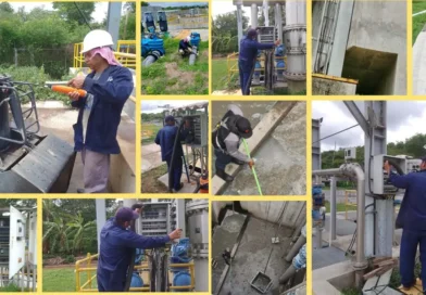 Masaya, ENACAL, mantenimiento, planta de tratamientos, alcantarillado, sistema de saneamiento,