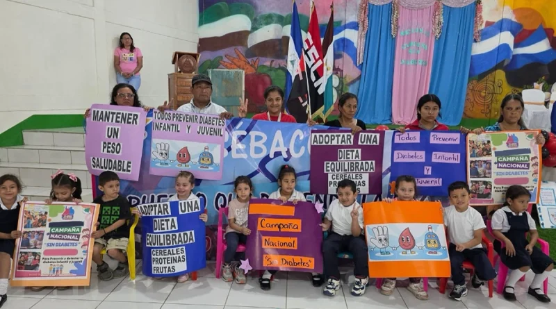 campaña sin diabetes, minsa, nicaragua,