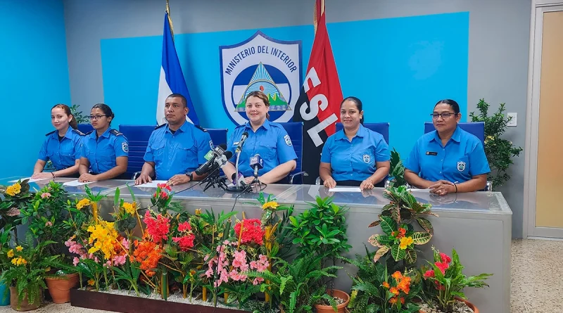 servicios a la población, informe semanal, managua, ministerio del interior, nicaragua