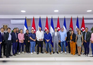 comunicadores sandinista, Embajador de china, encuentro, reciben, colaboración comunicacional, Nicaragua,