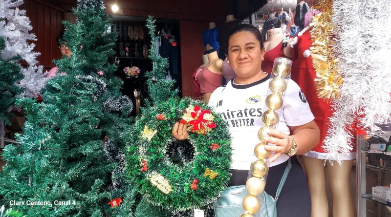 mercado Ivan Montenegro, comerciantes, productos navideños, variedad de productos,