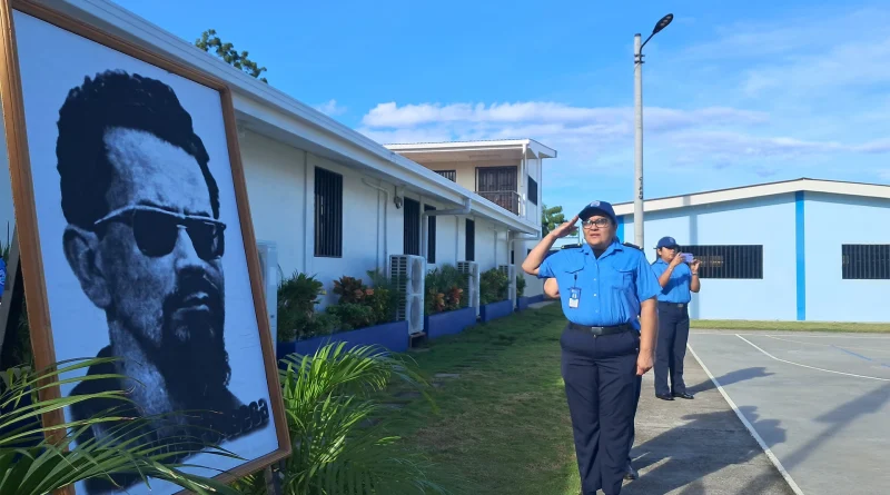 migracion y extranjeria, nicaragua, comandante carlos fonseca, fsln, homenaje,