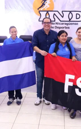 nicaragua, abanderamiento, festival, deportes, ind, para deportivo, centroamericanos 2025,