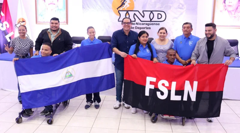 nicaragua, abanderamiento, festival, deportes, ind, para deportivo, centroamericanos 2025,