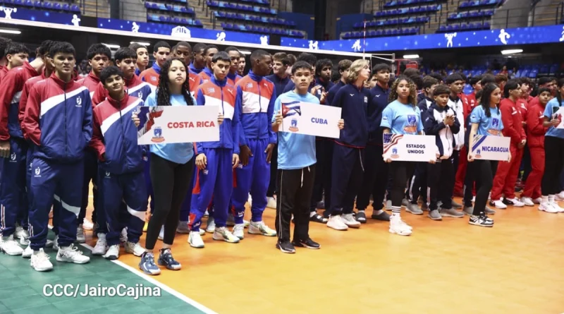 deportes, nicaragua, campeonato continental, voleibol u17 masculino, polideportivo alexis arguello, ind,