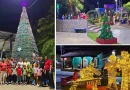 arreglos, luces, navideños, decoración, alcaldías, Nicaragua, plazas, parques,