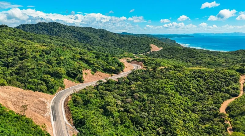 san juan del sur, carretera costanera, nicaragua,