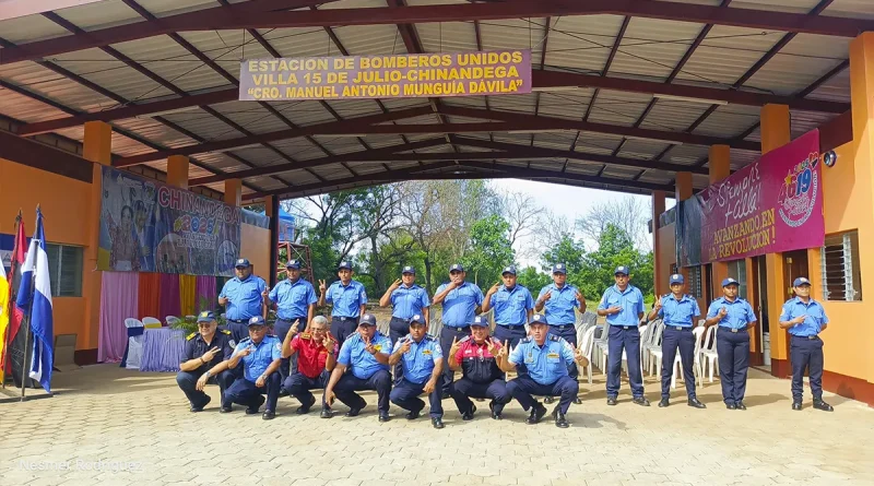 nicaragua, bomberos unidos, chinandega