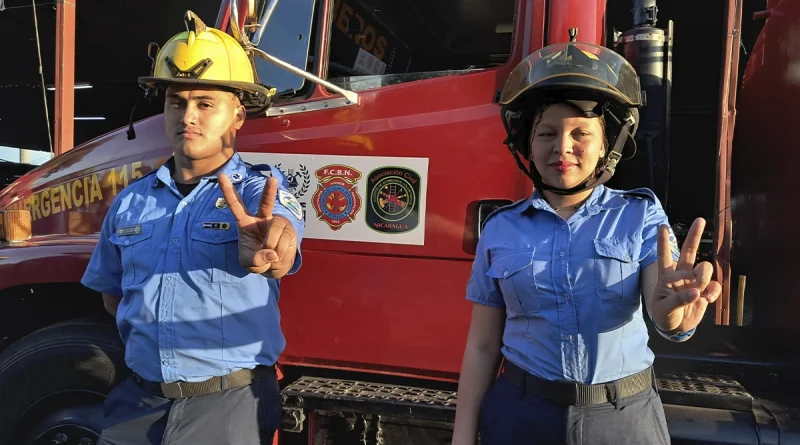 nueva estacion de bomberos, nicaragua, gobierno de nicaragua,