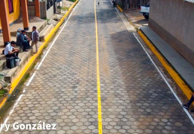 nicaragua, ocotal, nueva segovia, proyecto vial, barrio santa ana,