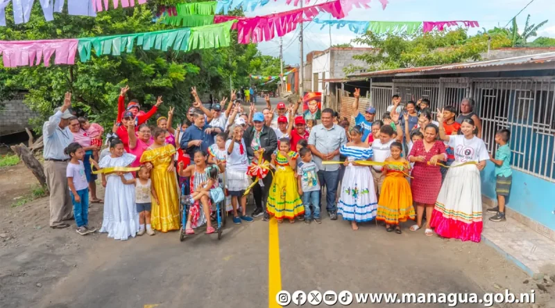 nicaragua, managua, alcaldia de managua, calles para el pueblo,