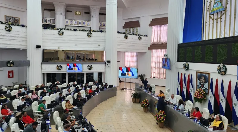 Asamblea Nacional, Nicaragua, aprueba, incremento, presupuesto general de la República, reformas,