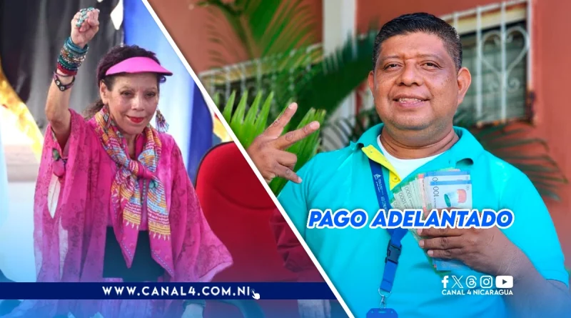 nicaragua, pago adelantado, diciembre, trabajadores del estado,