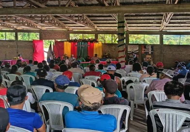 asamblea de productores cafetaleros, cosecha de café, telpaneca, madriz, nicaragua, plan de seguridad de café en el campo, ejercito de nicaragua, policia de nicaragua