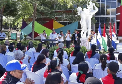 palestina, unp. nicaragua, plaza palestina, managua,