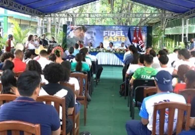 universidades, nicaragua, comandante fidel castro, homenaje, aniversario,