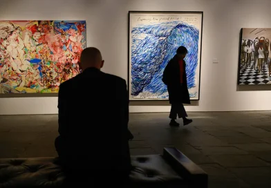 subasta, venden, pintura, arte, pintura moderna, más cara, lienzo,