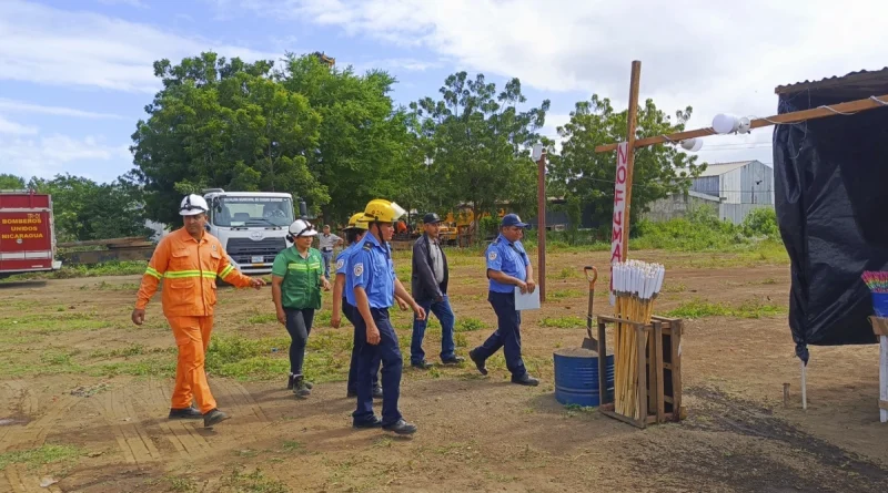 polvora, bomberos unidos, purisima, nicaragua, ciudad sandino, inspeccion,