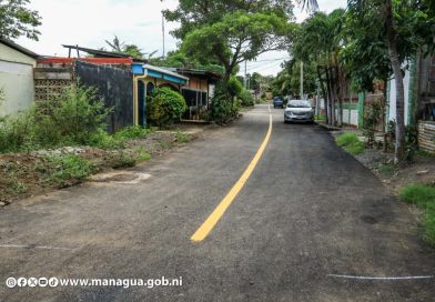 alcaldia de managua, nicaragua, proyecto vial, calles para el pueblo,