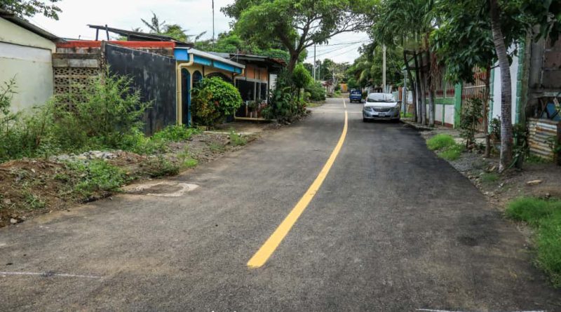 alcaldia de managua, nicaragua, proyecto vial, calles para el pueblo,