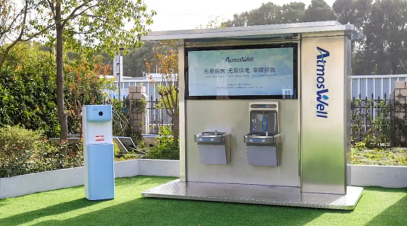 China, investigación, desarrollado, agua potable, sistema, agua potable de atmósfera,