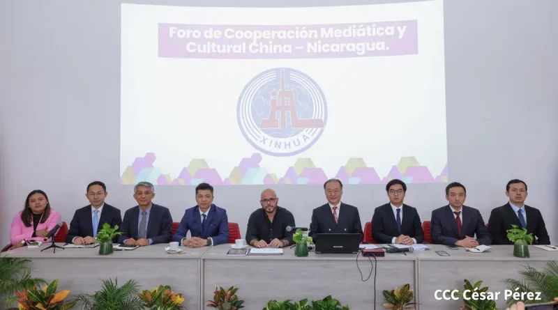 Foro de Cooperación Mediática y Cultural China – Nicaragua , comunicadores sandinista, Nicaragua, intercambio de experiencias, noticia Xinhua, China,