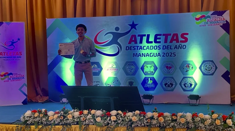 cuarta gala deportiva, alcaldia de managua, deportistas,