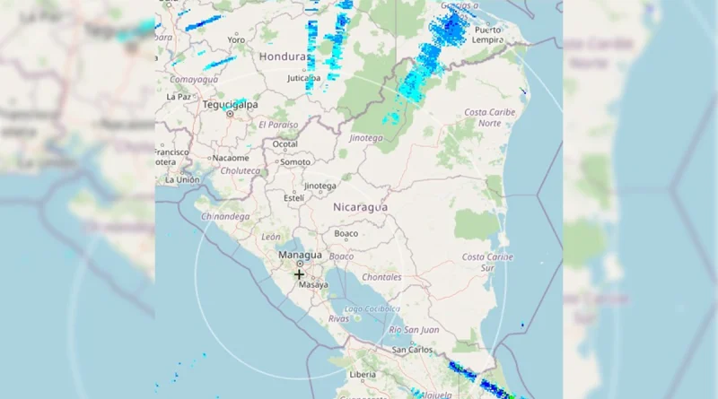 nicaragua, clima, ineter, frente frio, altas temperaturas,