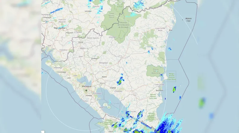 nicaragua, pronostico del clima, altas presiones, ambiente caluroso